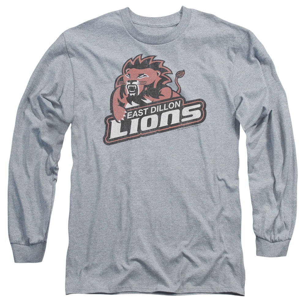 Friday Night Lights East Dillon LIONS Logo Vintage Style Adult T-Shirt All Sizes 