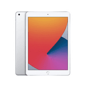 Restored Apple iPad 8 (8th Gen) 32GB Wi-Fi 10.2" Silver (2020) (Refurbished)