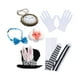 thumbnail image 4 of Conjunto de disfraz de conejo blanco, vestido de conejito, accesorio de disfraz de Cosplay, con orejas de conejo para fiesta, 4 of 9