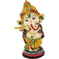 thumbnail image 4 of Tied Ribbons Ganesh Statue (5.5" x 2.3", Multicolor) - Ganesha Idol for Home Decor, 4 of 6