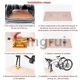thumbnail image 3 of For bicycle block fork support bicycle block mounting Easy To Clean And Maintain, 3 of 5