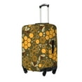 thumbnail image 2 of Qekee Bees and Honeycombs Elastic Luggage Cover, Double-sided Print, Invisible Zipper, for Travel, Business, Daily - X-Large, 2 of 9