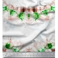 thumbnail image 1 of Soimoi Green Viscose Chiffon Fabric Shibori Tie-Dye Print Sewing Fabric Yard 42 Inch Wide, 1 of 3