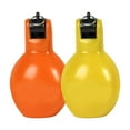 thumbnail image 3 of 2 Pieces Hand Whistles, Coaches Whistle, Loud Sound Lightweight Soft Sports Whistle Trainer Whistle for Walking orange and yellow, 3 of 10
