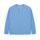 thumbnail image 2 of Camisas de Manga Larga para Niños Tamaño 12-14 Juventud Color Sólido Cuello Redondo Tops Casuales para Cumpleaños Daily School Wear, 2 of 6