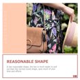 thumbnail image 3 of DINHEAROM Oval Stainless Steel Shopping Trolley Tokens Key Ring 6Pcs For Keys Backpack Hanging Decor, 3 of 8