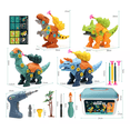 thumbnail image 2 of Montaje Juguete Conjunto De Dinosaurio COLOR, 2 of 5