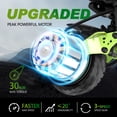 thumbnail image 2 of 6MSKS Scooter Eléctrico Patinete Eléctrico Z1, Motor 48V800W, Autonomía 60km, Neumáticos Todo Terreno 10 Pulg, Altura Libre del Suelo, 2 of 7