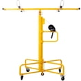 thumbnail image 6 of Drywall Lift Panel 16' Lift Drywall Panel Hoist Jack Lifter Jack Rolling Caster Wheel Sheetrock Drywall Lift Construction Tools,150-lb. Capacity, 4ft. x 16ft. Max. Sheet Size ,yellow, 6 of 14