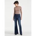 thumbnail image 5 of Sofia Vergara Women's Plus Size Melissa High Rise Flare Sizes 14W-26W, 5 of 6