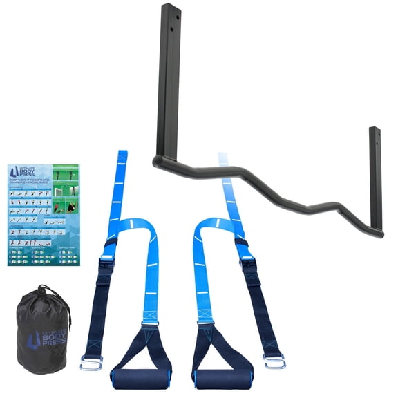 Joist Mount Pull Up Bar and Strap System