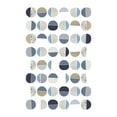 thumbnail image 3 of Urban Epiphany 19x24 Black Modern Framed Museum Art Print Titled - MidCentury Navy Taupe 7, 3 of 5