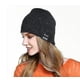 thumbnail image 1 of Gorro de música Bluetooth Gorro de punto Gorro Bluetooth Llamada binaural Escuchar canciones (gris oscuro) XianweiShao 8390606208910, 1 of 1