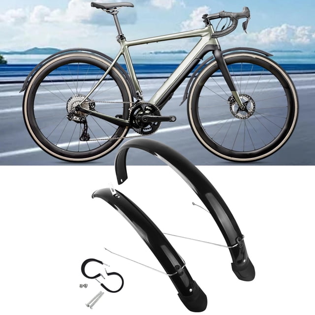Guardabarros delanteros y traseros plegables para bicicleta shamjiam 29 pulgadas
