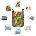 thumbnail image 4 of Naloa Fruits Vegetables And Berries Large Laundry Basket Waterproof Round Collapsible Storage bin with Handles for Hamper Kids Room,Toy Storage, 4 of 6