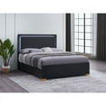 thumbnail image 5 of Marceline Queen Bed with LED Headboard Black, 5 of 6