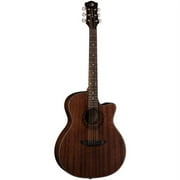 Luna Gypsy Mahogany Grand Concert Acoustic/Electric Guitar