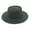 Blackish Green, variant on White Sun Hats Dome French Top Hat Hat