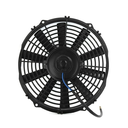 DC 12V 12 Universal Auto Car Radiator A C Engine Cooler 