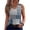 Blue, variant on White Tank Top Woman 2026 Summer Sleeveless Loose Fit Striped Boho T Shirts Dressy Casual V Neck Womens Fashion Shirts Black L