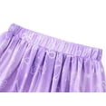 thumbnail image 2 of Cooltree Trendy Girl Skort - Soft Lavender Purple Gradient White Bow Print Summer Skirts with Shorts Size 8, 2 of 7