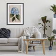 thumbnail image 3 of Stupell Industries Cottage Baby Blue Hydrangea Black Framed Print Under Glass, 17 x 23, by Petals Prints Design, 3 of 8