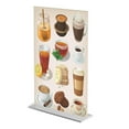thumbnail image 2 of FixtureDisplays® 1PK 11x17" Clear Polystyrene Sign Holder Picture Frame Photo Menu Holder Countertop Display Rack 11193-3-11x17 Peel off protective film (white) before use., 2 of 4