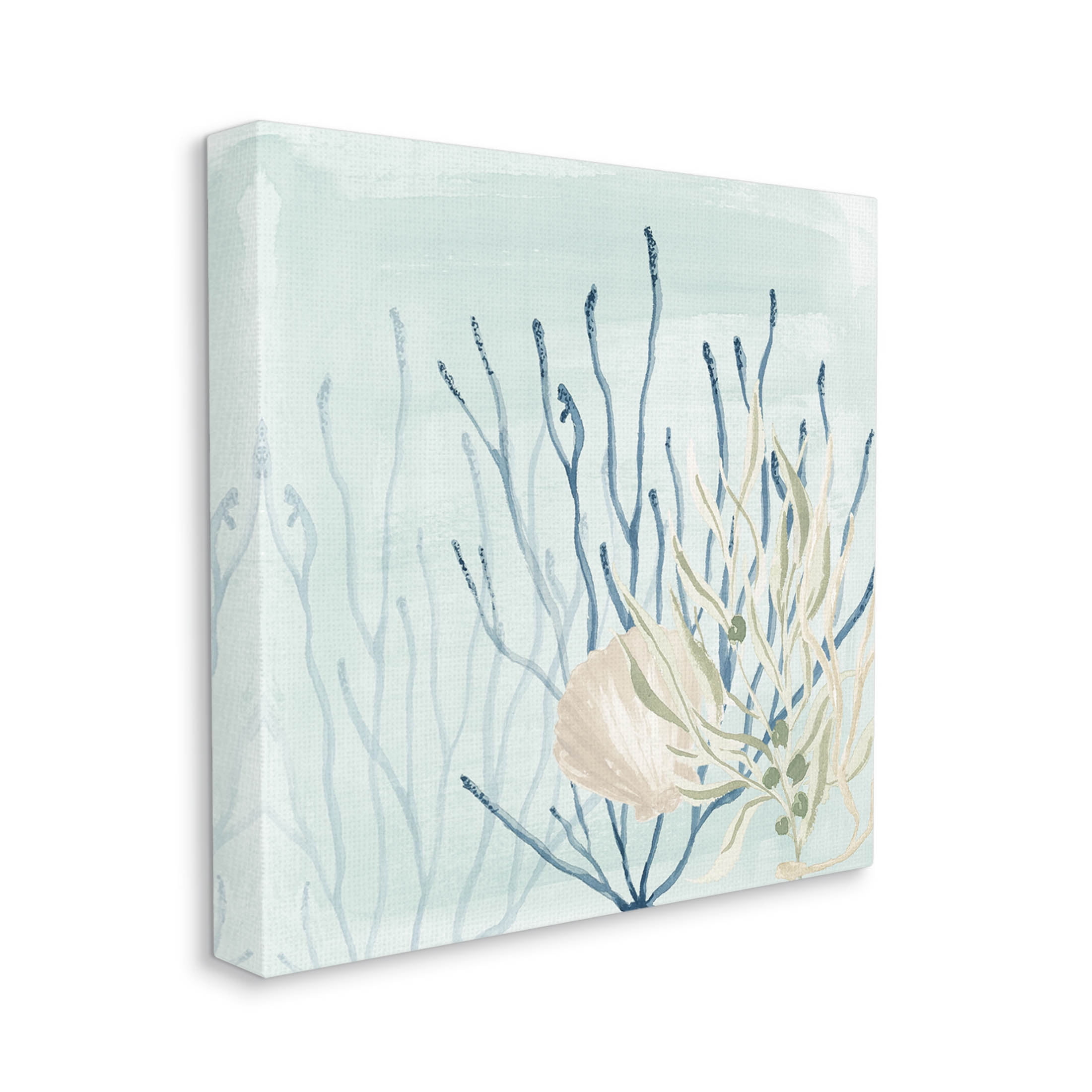 Underwater Coral Shells View Animals & Insects Graphic Art Gallery Wrapped Canvas Print Wall Art