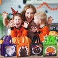 thumbnail image 6 of Halloween Treat Bags Reusable with Handles for Kids 8 Pack, 6 of 6