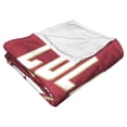 thumbnail image 4 of The Northwest 1COL-23600-0230-OOF 50 x 60 in. NCAA College of Charleston University Alumni Silk Touch Throw Blanket, 4 of 5