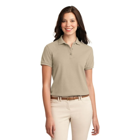 Port Authority Women’S Silk Touch Polo