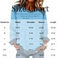 thumbnail image 3 of Sweatshirts for Women Crewneck Long Sleeve Tops Fashion Loose Fit Tops Spring Color Block Pullover 2026 Black 2XL, 3 of 5
