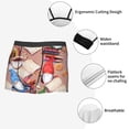 thumbnail image 3 of Yiaed Gnomes Books Tea Cups Print Men's Soft Cotton Boxer Shorts Breathable Boxers Underwear Moisture-Wicking Underwear Stretch Boxer Briefs for Man-Small, 3 of 5