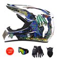 thumbnail image 4 of Soidarity Carreras profesionales de Motocross Casque hors route Casque Moto Capacete Moto Casco todoterreno de dibujos animados para niños Casco Ciclismo Weiße Krallen, 4 of 6