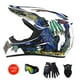 thumbnail image 4 of Greeniant Carreras profesionales de Motocross Casque hors route Casque Moto Capacete Moto Casco todoterreno de dibujos animados para niños Casco Ciclismo Weiße Krallen, 4 of 6