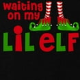 thumbnail image 2 of CafePress - Waiting On Little Elf Maternity T Shirt - Maternity Dark T-Shirt, 2 of 3