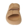 thumbnail image 6 of FOAMWALK Women's Soft and Comfy Textured EVA Slide Sandals - EVA Textured Cloud Slides for Women, Tan, 9, 6 of 9