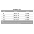 thumbnail image 2 of GYRATEDREAM Girl's 3 Piece Bikini Swimwear Cute Swimsuits Quick Dry Bathing Suit High Waisted with Cover Up Beach Skirt, 2 of 5