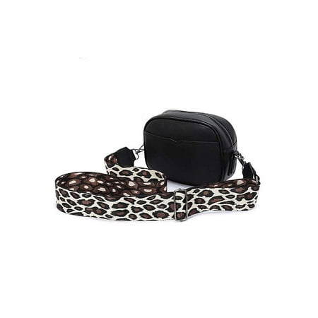 FASHNZFAB Guitar Strap Iconic Faux Leather Sling Bag