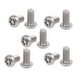 thumbnail image 1 of Unique Bargains Vis de Sécurité Torx en Acier Inoxydable 304 M6x12mm 10 Pcs, 1 of 4