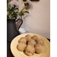thumbnail image 2 of Rustic Jute Orbs Set of 8, Farmhouse Decorative Balls for Bowls, Vase Fillers, Christmas Centerpiece, Handwoven Home Decor Ornaments, Potpourri Accents, 2 of 9