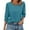 Green, variant on MIXUE Boho Tops For Women Summer Autumn Solid Color Round Neck Long Sleeve Loose Fit Casual Tee Shirts Daily-Wear,White,M