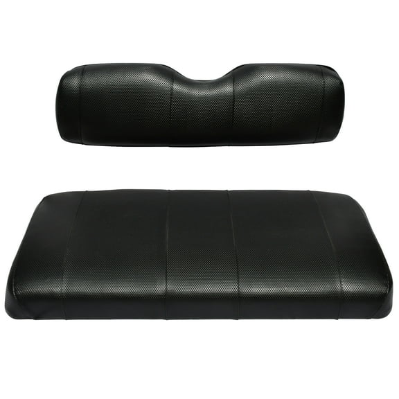 Replacement Seat Cover For Yamaha Drive or G-29 Golf Cart (Black)