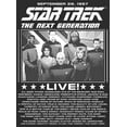 thumbnail image 2 of Women's Star Trek: The Next Generation Concert Poster  Graphic Tee Black X Large, 2 of 4