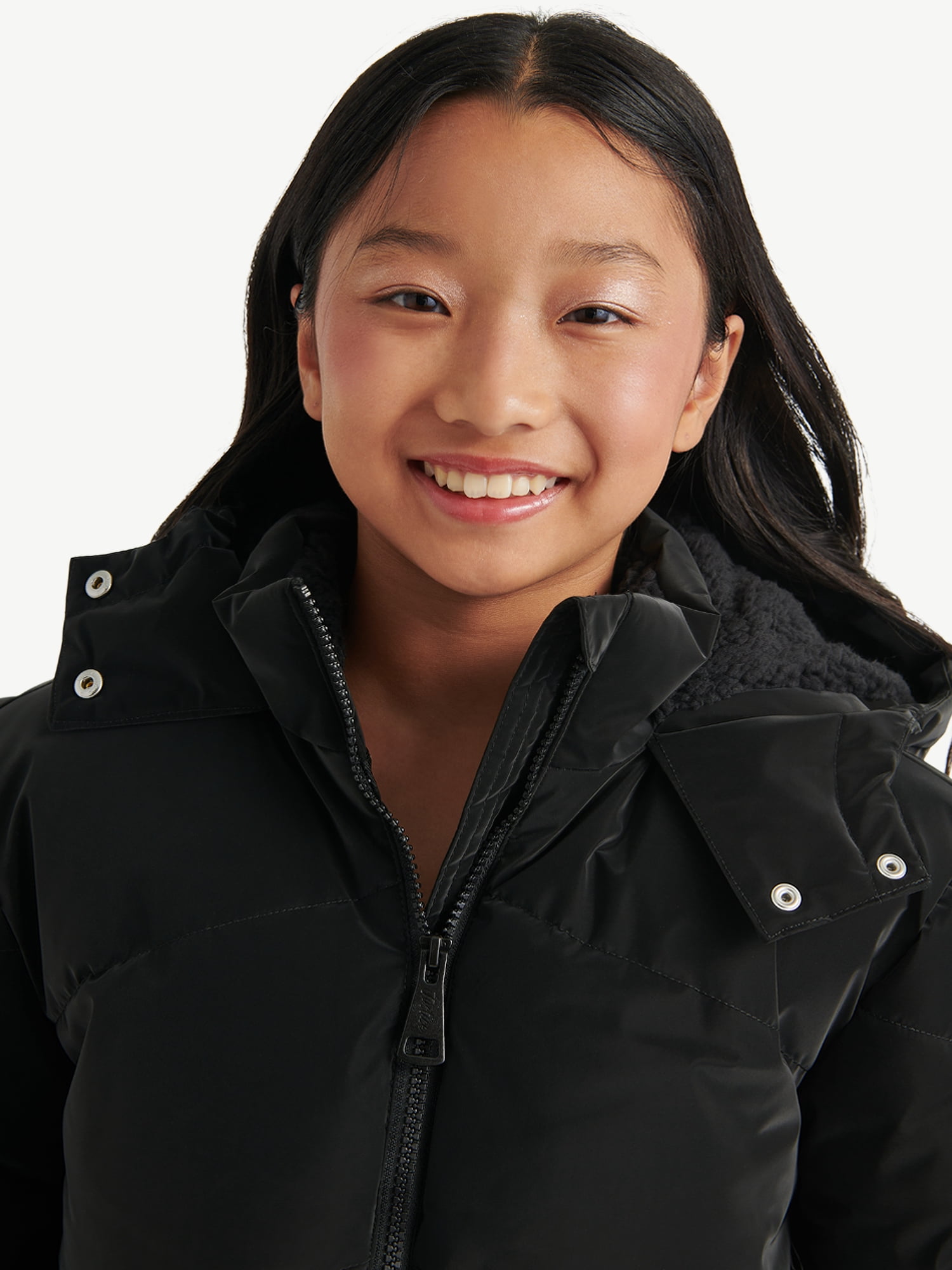 Justice Girls Puffer Jacket, Sizes XS - XL