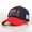 Navy, variant on Unisex Cotton Adjustable Brim Baseball Cap American Embroidered Hip-hop Style Baseball Cap American Flag Patriotic Theme Baseball Cap Sports Sun Hat