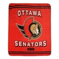 thumbnail image 1 of NHL Ottawa Senators Plush Blanket, 60" x 70", 1 of 3