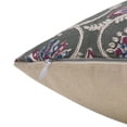 thumbnail image 5 of Fabdivine Block Print Throw Pillow Cover, 14x36 Inch Duck Canvas Handmade Cushion Cover, Floral Print Boho Design Green Pillow Cover for Sofa and Couch, 5 of 5