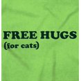 thumbnail image 2 of Free Hugs for Cats Crazy Kitty Lady Tank Top T Shirts Men Women Brisco Brands S, 2 of 6