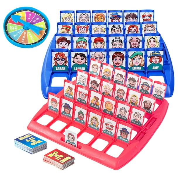 Adivina quién es juego de mesa Ejercicio Habilidades lingüísticas Juguetes educativos para niños mayores de 6 años